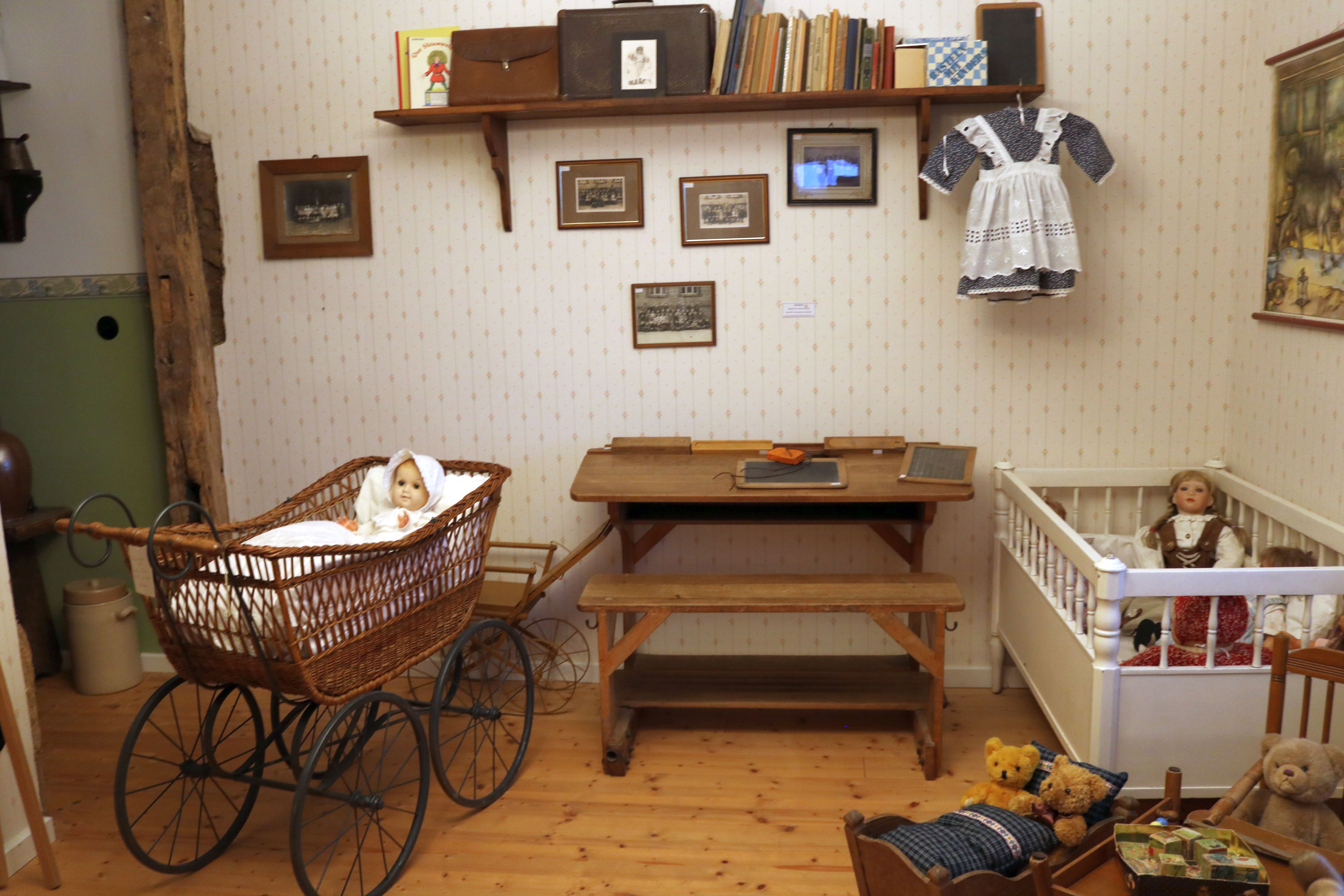 Kinderzimmer im Dorfmuseum